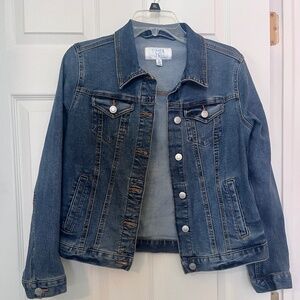 Denim Jacket Time And True Small 4-6